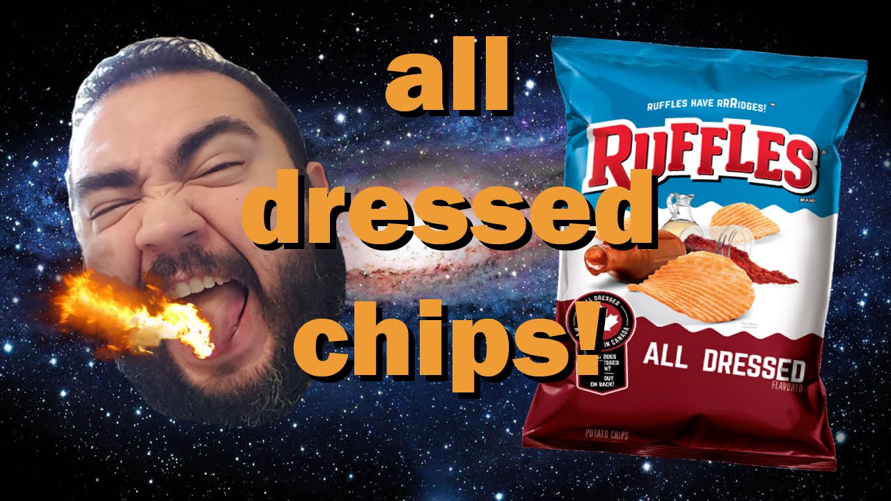 Ruffles All Dressed Chip review! foodie YouTube