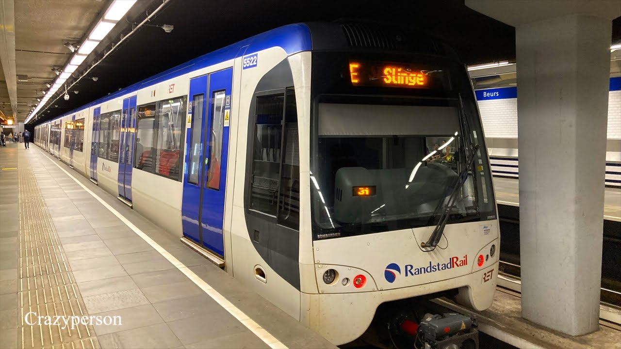 Metro Rotterdam in Aug. en Sep. 2025 | RET Lijn A B C D E | Sneltram