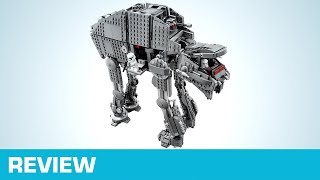 REVIEW: LEGO First Order AT-M6 Walker (75189) || Star Wars - The Last Jedi