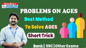 PROBLEMS ON AGES | Quantitative Aptitude Tricks and Shortcuts | Problems and Solutions in Telugu