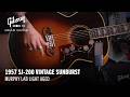 NEW Gibson Custom Murphy Lab 1957 SJ-200 Vintage Sunburst, Light Aged