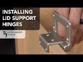 How to Install Lid Supporting Torsion Hinges