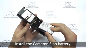 OPTICON PX-35 battery replacement || How to replace Cameron Sino battery CS-UPA600BL