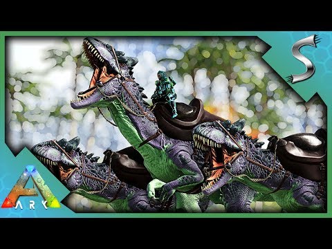 MUTATING ALLOSAURUS TO MAKE THE ULTIMATE HUNTING PACK! - Ark: Survival Evolved [Cluster E122]