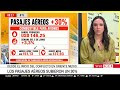 📢✈ LOS PASAJES AÉREOS SUBEN 30% TRAS EL CONFLICTO DE MEDIO ORIENTE