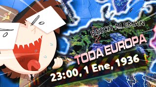 (28 Diciembre 🤭) LOGRO CONQUISTAR TODA EUROPA EN 24 HORAS ⏰ - Hearts of Iron IV