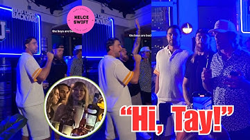 SWEET! Travis Kelce WELCOMES Taylor Swift at Tight End University 2025
