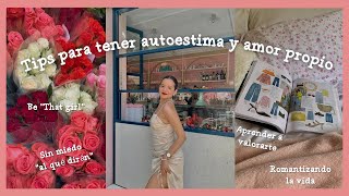 Tips para tener autoestima y amor propio | Cómo sentirte that girl 💗 by inspogabi 7,043 views 1 year ago 16 minutes