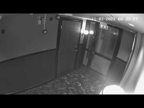 Ghost CAUGHT on security camera