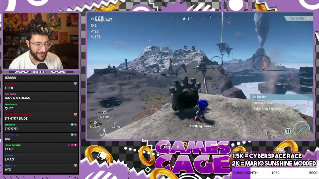 Fadel thinks Ian flynn needs the sloppy (Sonic Frontiers)