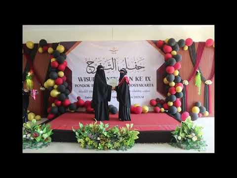 Edisi dibuang sayang, disimpan penuh, titip save ya youtube. Wisudawati PonPes Yaumi Yogyakarta 2025