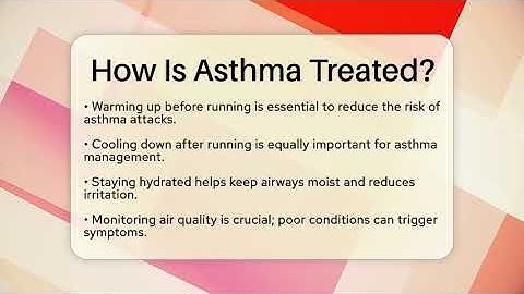 How Is Asthma Treated? - Running Beyond Limits
