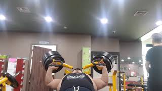 150kg 30+5rep 10th set