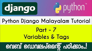 Variables & Tags - Django Python - Malayalam Tutorial - PART-7