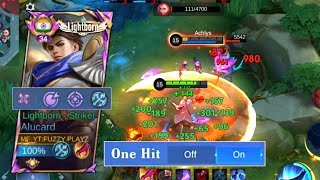 SUPREME ALUCARD ONE SHOT TO ALL META HERO (100% TANK DESTROYER) FULL DAMAGE BUILD 2024🔥