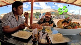 Un día agradable con el TIO ADRIAN - Pescador que vive solito a orillas del Mar