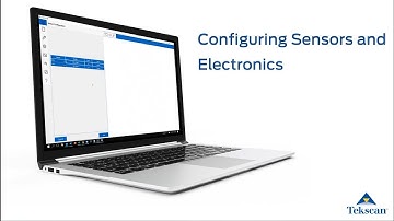 I-Scan 9 Tutorial: Configuring Sensors and Electronics