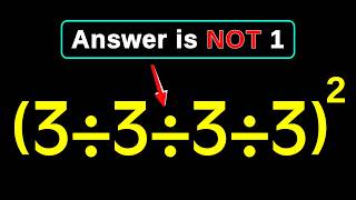 ⚠️ Shocking Equation Everyone Gets Wrong! 🧮