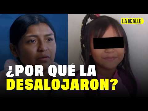 Hermana de Ana Lucia fue desalojada de casa tras hallazgo de la niña en una alcantarilla