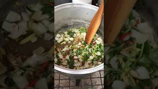 Cooking Goat Ua nqaij tshis noj Cooking Goat Ua nqaij tshis noj