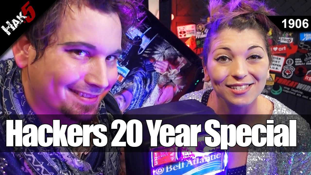 SPECIAL: Hackers 20 Year Anniversary - Hak5 1906 - YouTube