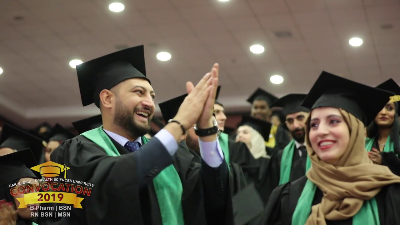 RAKMHSU - 03 OCT 2019 Convocation Day Highlights - YouTube
