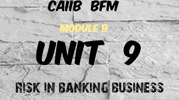 BFM  Unit 9