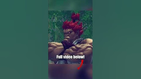 This mod makes Akuma OP in SF4!