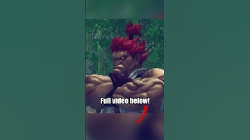 This mod makes Akuma OP in SF4!