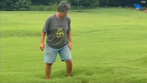 Watch: Why is this yard moving like a waterbed? - DayDayNews