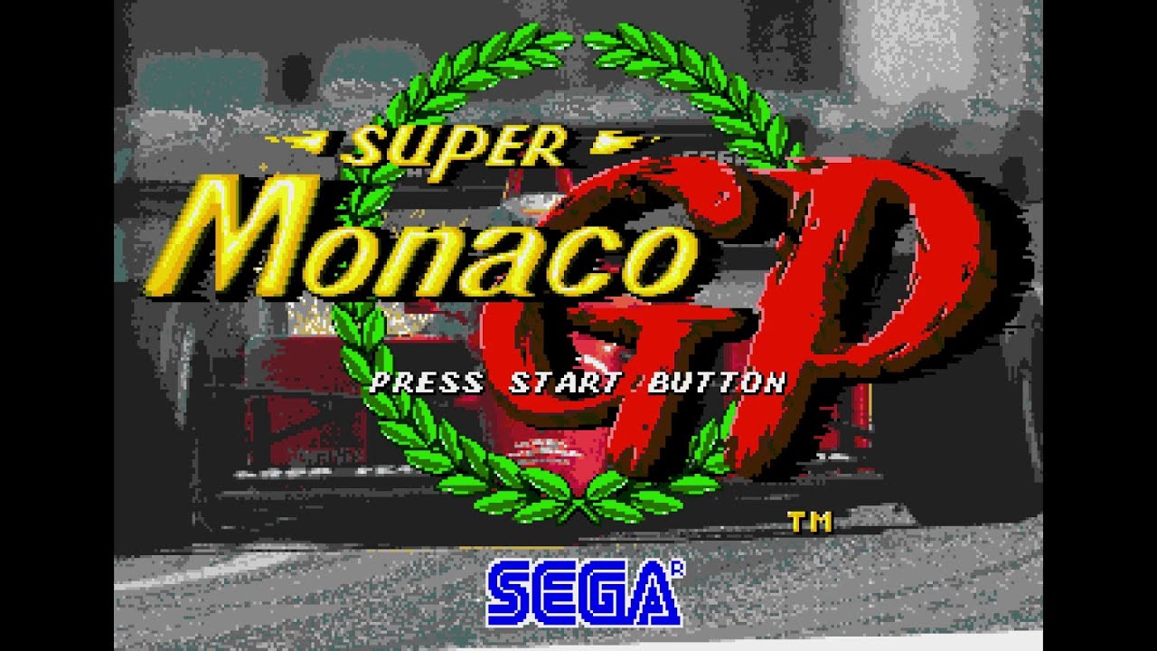 Notice (manuel) Seule Pour Le Jeu Sega Megadrive - Super Monaco GP - État Correct - Pas De Jeu Inclus