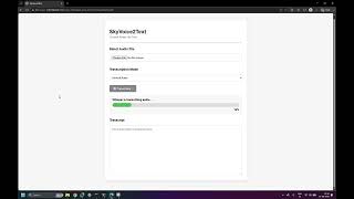 My First Python Project Audio to Text APP created using #python and #pycharm IDE , Please like & sub