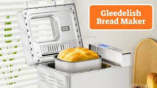 Gleedelish 2LB Bread Maker Machine: 25 in 1 Programmable Bread Maker | Gleedelish Bread Maker Review