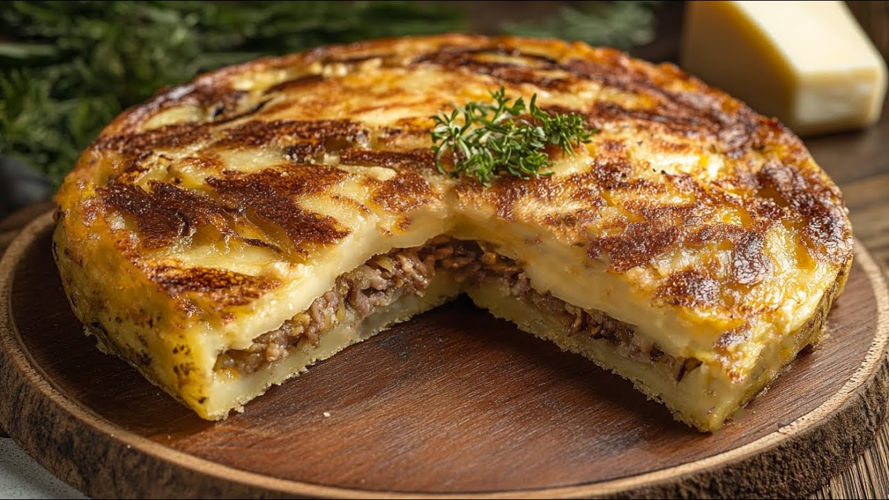 Лучше любой запеканки: рецепт фриттаты с начинкой из картофеля! Просто и невероятно вкусно!