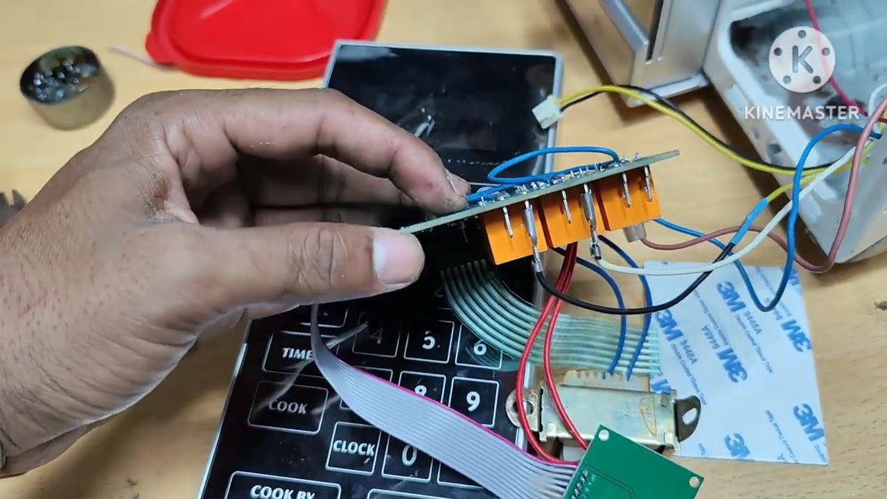 how to micro oven Universal PCB install 