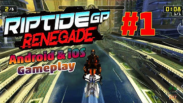 Riptide GP Renegade Android iOS Walkthrough Gameplay Part 1 - Career Trial by Bot HD