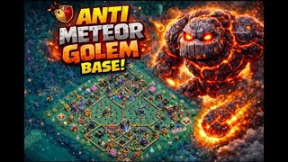 Op Legends League Base Anti Meteor Golem Base