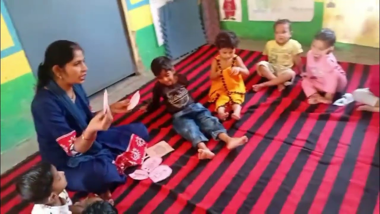 Learning About Weather with Indu: Fun Activities for Young Minds at the Anganwadi Centre | मौसम