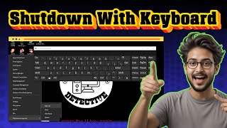 How To Shut Down Windows Using Keyboard Only - Quick Tutorial