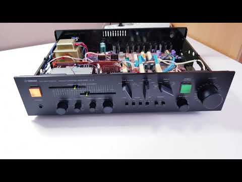 Yamaha C-6 Stereo Control Amplifier (1980-81') - look inside