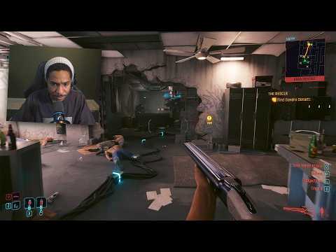 First time playing Cyberpunk 2077 on PC