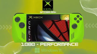 ROG Ally | Spider-Man | XEMU Emulator | Performance mode