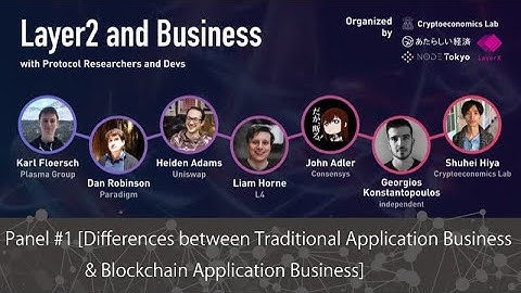 Devcon Osaka Side Event “L2 and Business” Panel #1