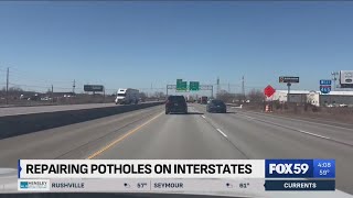 INDOT looks to repair potholes on Indiana's interstates