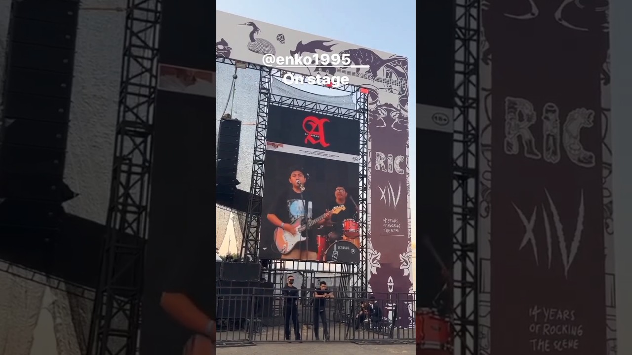 Rock In Celebes 2023 Eastern Stage ENKO1995 Muram Live 