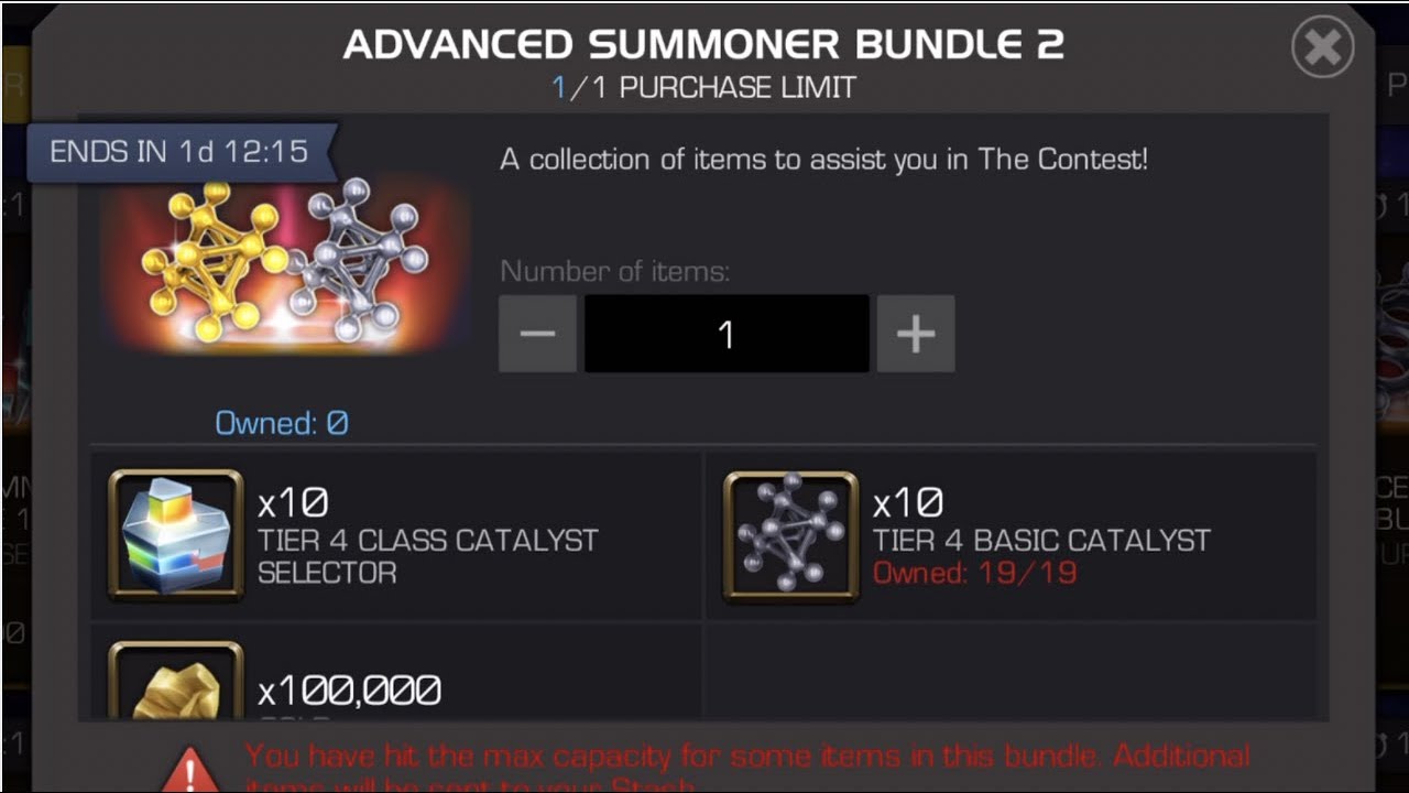 Tier 4 Basic & Tier 4 Class Catalysts Went Up In Value This Weekend