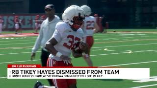 Nebraska RB Tikey Hayes Dismissed From Program | What It Means for Huskers’ Backfield