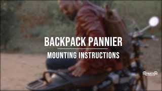 Trip Machine Company Backpack Pannier Mounting Instructions