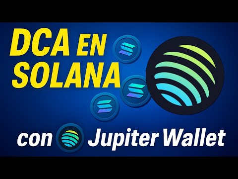 Compra cripto sin mirar el precio 🔥 Estrategia DCA en Solana con Jupiter Wallet