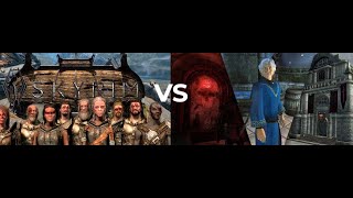 Skyrim vs Oblivion Faction Comparison